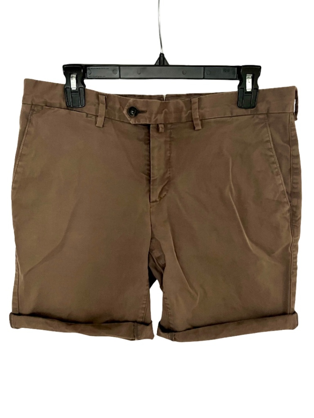 Suitsupply Porto Cotton Shorts (Taupe)